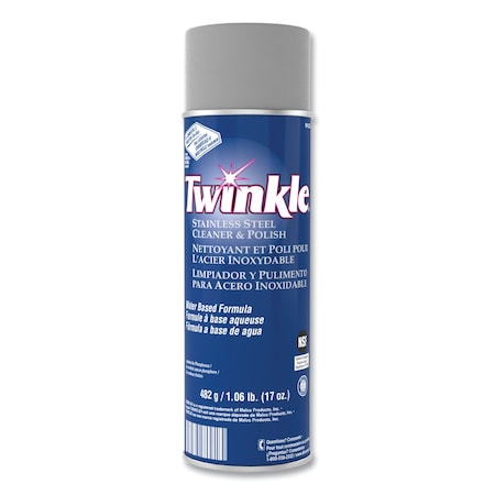 Twinkle Stainless Steel Cleaner & Polish, 17oz, Aerosol 991224